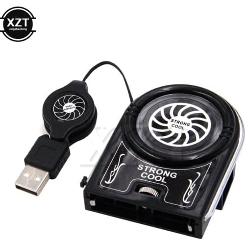 High Quality Mini Vacuum Strong Cool Air Extract USB Notebook Laptop Cooling Cooler Fan Pad