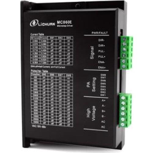 2-phase NEMA34 high precision hybrid stepping motor driver DSP AC/DC48V MC860E instead of DM860