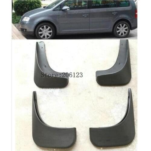 4PCS FIT FOR VW TOURAN 2003-2011 MUDFLAPS MUD FLAP FLAPS SPLASH GUARDS MUDGUARDS 2010 2009 2008 2007 2006 2005 2004