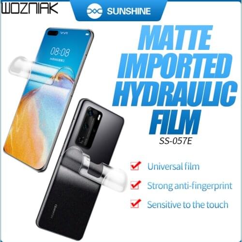 50pcs /1box Sunshine SS-057E Flexible Hydrogel Film SS 890C Cutting Machine Auto Mobile Phone Rear membrane Film Cutting times