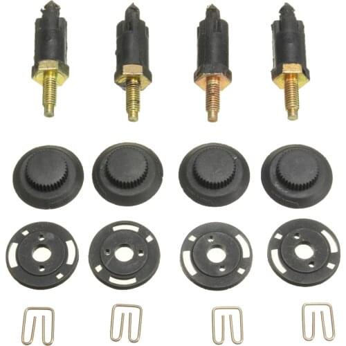 8Piece 2.0HDI Engine Cover Bolt Bonnet Hood Clip For CITROEN PEUGEOT 307 406