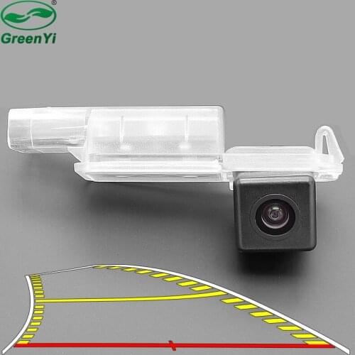 4089T Dynamic Trajectory Parking Line Car Rear View Reverse Backup Camera For VW Golf 5 Golf MK6 Golf 6 Golf 7 Mk7 Passat CC