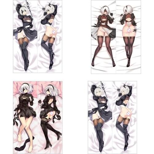 Japanese Anime NieR:Automata Sexy Hugging Body Pillow Case Pet Pillowcases Cover Modified 2way Tricot