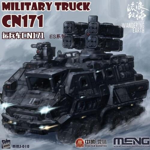 MENG Wandering Earth MMS-010 CN171 Truck Q-Edition Assembly Model Kits 2020 NEW