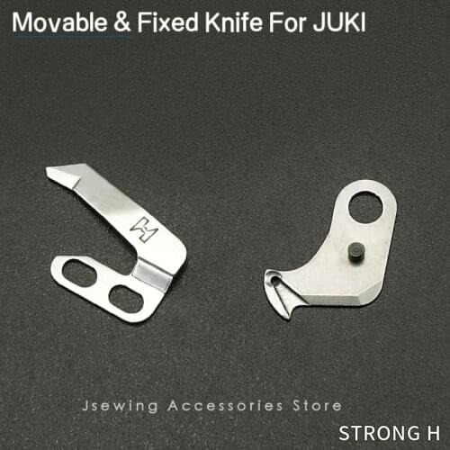 Movable/Fixed Knife For JUKI DDL-9000 8700-7 Computerized 1-Needle Sewing Machine Thread Cut Blade 110-40052 D2406-555-DOH