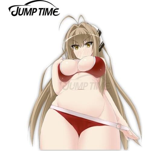 Jump Time Amagi Brilliant Park Sento Isuzu 71 11.2 Anime Sexy Girl Vinyl Decal Window Car stickers