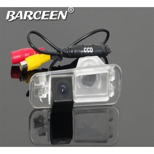 Lens material glass 170 wide viewing angle car rearview camera bring White transparent appearance for KIA K2 Rio Sedan