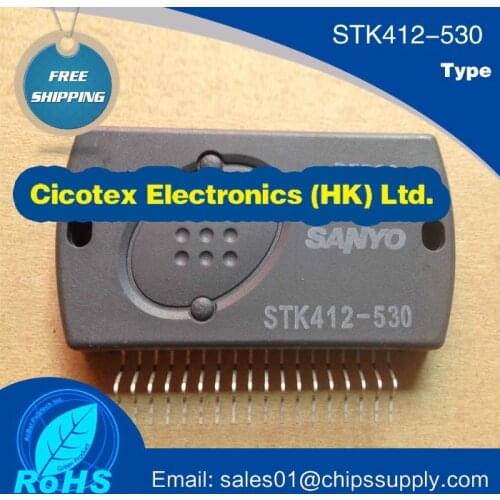 STK412-530 MODULE IGBT STK412530 IC HYBRID MOD AUD PWR AMP AB 2CH
