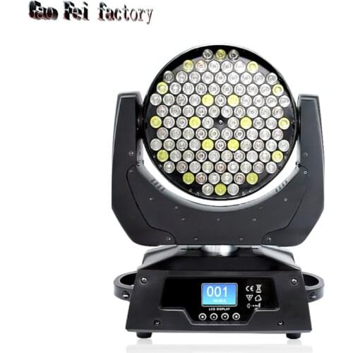 Led Moving Heads DJ Lights Classic 108X3W Lyre Wash Mobile By Dmx Control RGBW Mixed Color For Led Dj Disko Party Lights