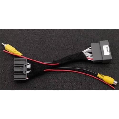 Car Parking Rear Camera Video Plug Converter Cable Support original camera For Honda CRV Breeze Parking Reverse Wire Adapter