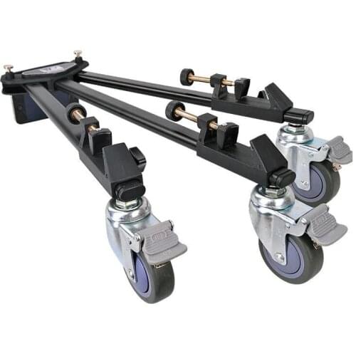 Weifeng WF 600 Professional Video Camera Camcorder Foldable Tripod Dolly wheel