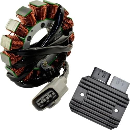 Motorcycle Generator Parts Stator Coil Comp + Voltage Regulator Rectifier For Kawasaki ZX-6R ZX6R ZX 6R 2009-2014