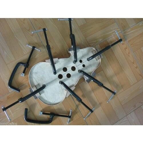 8pcs great carbon steel G-style clamps for violin viola