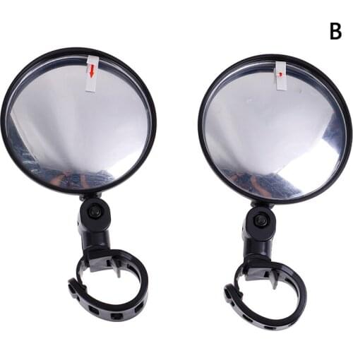 360 degree Rotate 2Pcs/set Bicycle Mirror Handlebar Rearview Mirror Wide Angle