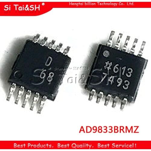 1PCS AD9833BRMZ MSOP10 AD9833BRM MSOP AD9833 SOP D68 SMD new and original