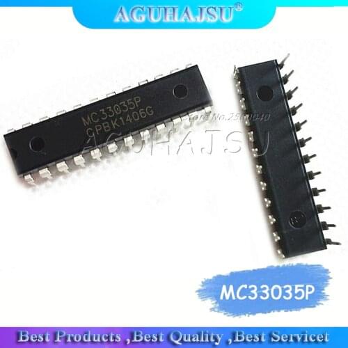 1PCS MC33035P MC33035 DIP-24 Brushless DC motor controller