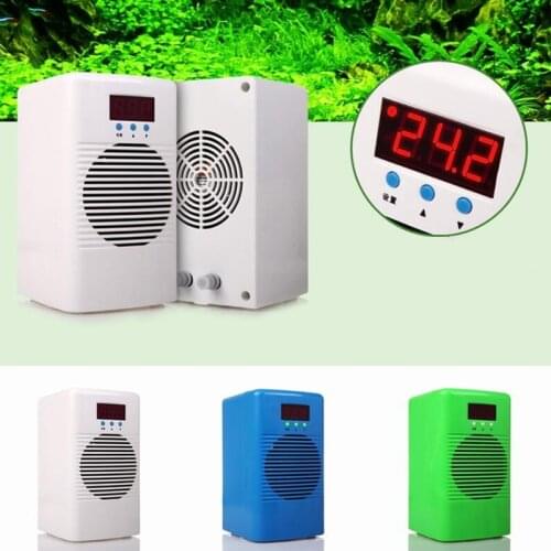 110-240V Aquarium Cooler Warmer Or Chiller Water Temperature Conditioner For Marine Fish Coral Reef Shrimp Tank Below 20L 30L
