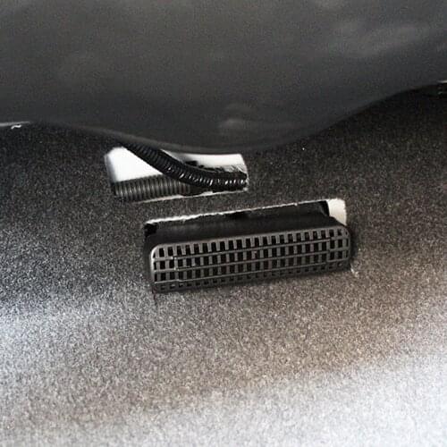 Carstyling For Toyota Corolla S Plus L LE XLE 2014-2018 Car Under Seat Air Conditioning Vent Outlet Protective Cover Trim