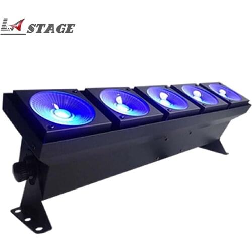 Free Shipping 5x30W COB Stage Light Warm Blinder DMX LED Matrix DJ Club Lightings Professional DMX 512 Dj Stage Light