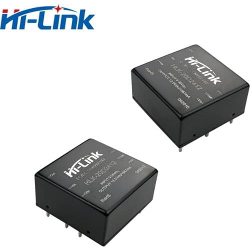 Free Ship 24v to 12v 1666mA DC DC converter power supply module HLK-20D2412 Hi Link 2pcs/lot