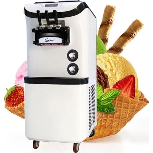 Commercial Seven Days Clean Free Ice Cream Maker For Milk Tea Shop Stainless Steel Ice Cream Machine BX368CRED2