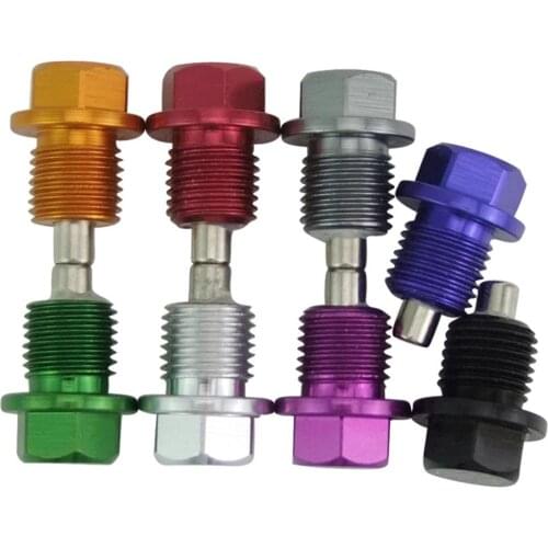 Magnetic Oil Drain Plug M14 x 1.5mm Durable Magnetic Oil Sump Nut Drain Oil Plug Screw for Ford Honda car accessories 2020