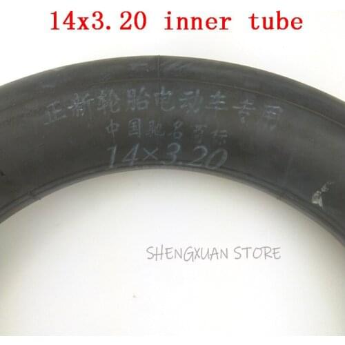 NEWEST High quality inner tube 14x3.20 3.00-10 for Electric Bicycle scooter 14 inch tricycle tire lightning