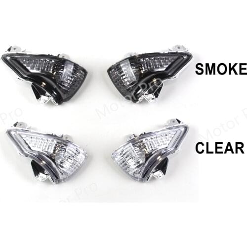 Front Turn Signal Light Cover Lens For Kawasaki Ninja ZX10R 2008 2009 Motorcycle Lamp Indicator Shell Accessories ZX-10R