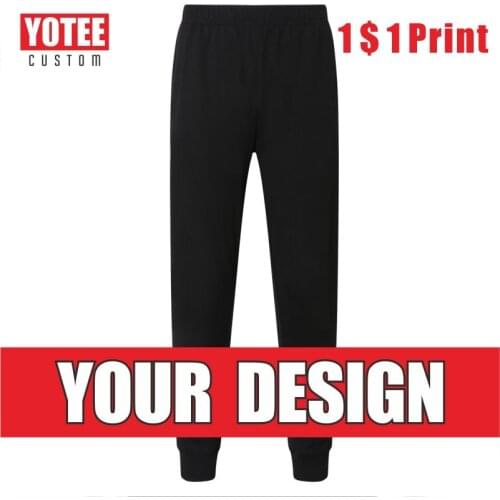 YOTEE2020 casual sports trend personal company custom embroidered casual trousers