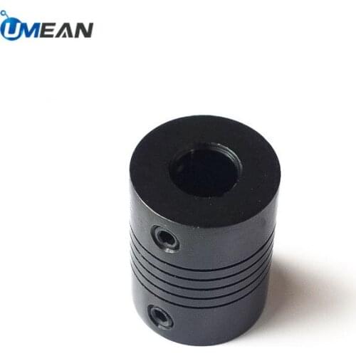 1pc CNC Motor Connector Shaft Adapter Encoder Couple Flexible Coupling 5*8 5mm to 8mm D19L25 Coupler for 3d printer parts