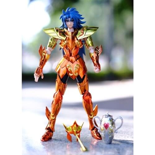 Tronzo JM Model Saint Seiya EX Poseidon SeaDragon Kanon PVC Action Figure Metal Armor Model Toys Christmas Gifts