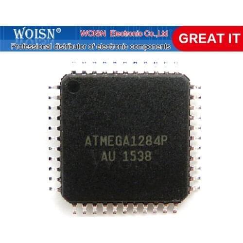 2pcs/lot ATMEGA1284P-AU ATMEGA1284P ATMEGA1284 TQFP44 In Stock