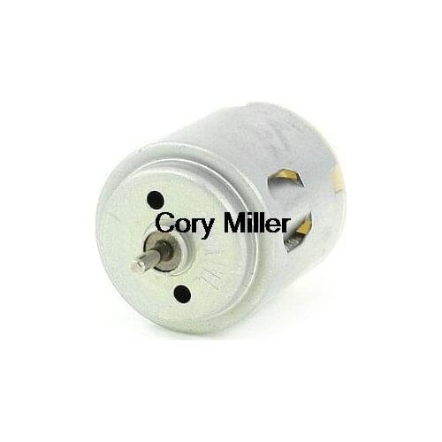 2700RPM 3V 0.01A 2 Pin Connector Cylindrical Micro DC Motor