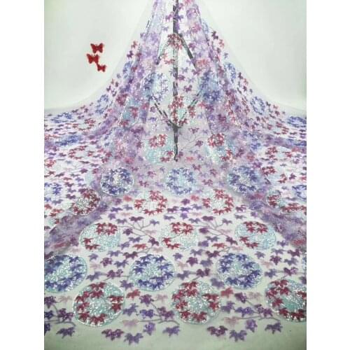 African Lace Fabric 2021 High Quality Lace French Lace Fabric Bridal Party Dress Nigeria Lace Fabric D37661