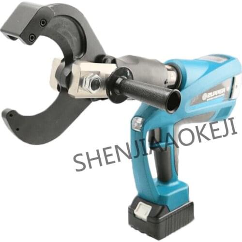 BZ-65C/85C/105C Rechargeable Hydraulic Cable Cutter Wire And Cable Cutter 18V Lithium Ion Battery LCD Display