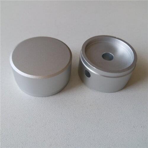 2pcs aluminum knob potentiometer knob 30*15.5*6mm potentiometer cap car knob switch cap Encoder for amplifier