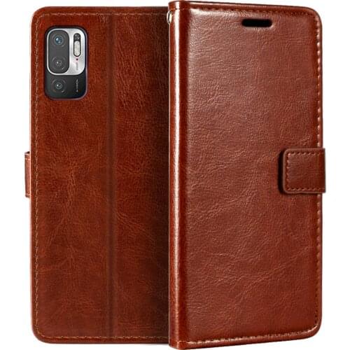 Case For Xiaomi Redmi Note 10 5G Wallet Premium Magnetic Case Cover With Card Holder And Kickstand For Xiaomi Poco M3 Pro 5G