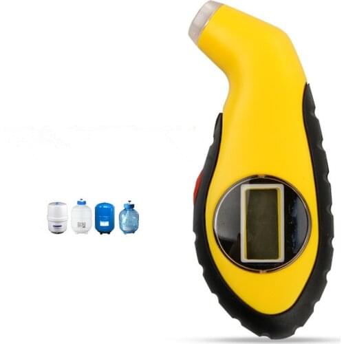 10PCS PSI Digital Tire Tyre Air Pressure Gauge Tester Meter Tool For Auto Car Motorcycle PSI KPA BAR barrel pressure gauge