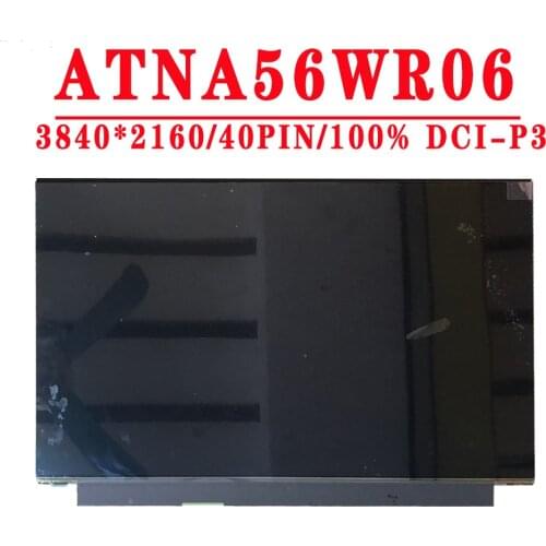 ATNA56WR06 ATNA56WR06-0 15.6'' 4K Laptop OLED Screen Display Digitizer Assembly For Fujitsu Laptop 3840*2160 EDP 40 Pins 4K OLED