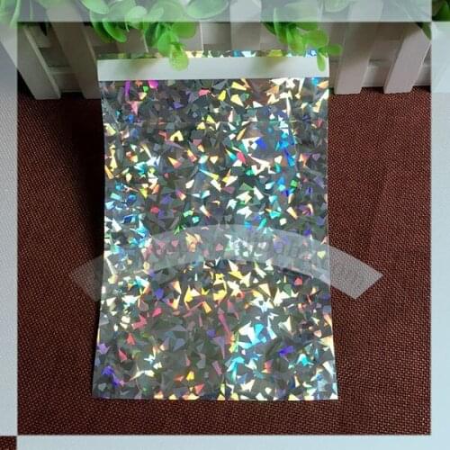 Foil mailer C6 114x162mm Holographic foil poly mailer shipping bags poly self sealing