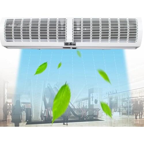 0.6-2.0m Commercial Air Doors Remote Control Adjustable Stalls Air Curtain Machine Nano Spray Paint Mute Energy Saving Low Noise