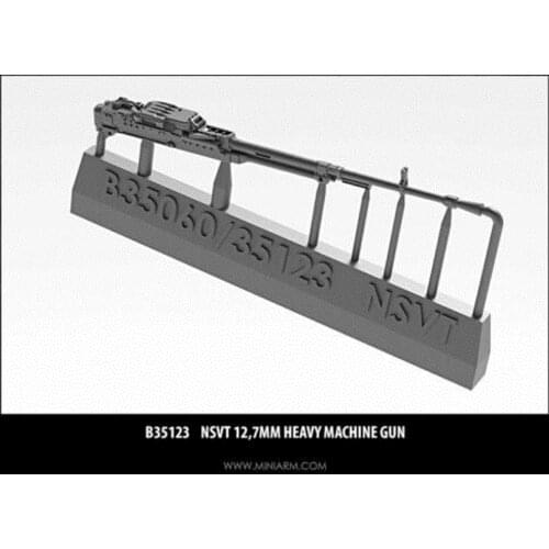 1:35 scale resin die-casting armored car 12,7mm heavy machine gun unpainted car model 35968