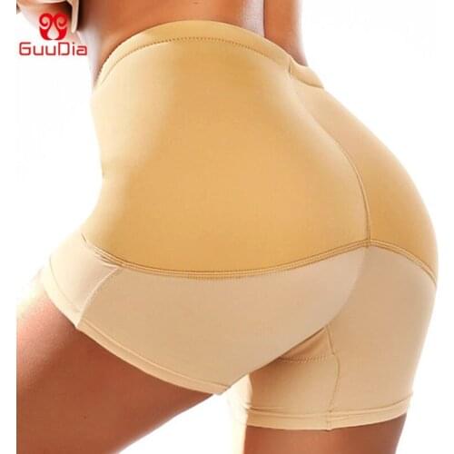 GUUDIA Padded Shapers 6XL Plus Size One-piece Women Body Shaper Panties Shaperwear Waist Trainer Butt Lifter Hip Enhancer Shaper