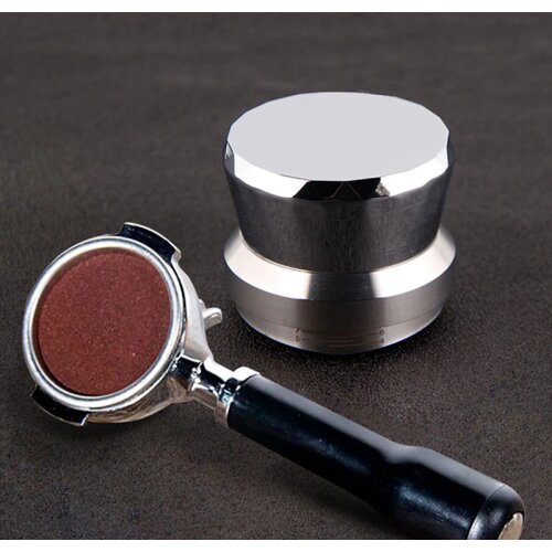 58mm Coffee Powder Hammer Coffee Leveler for Espresso Breville Portafilter Coffee Tamper Press