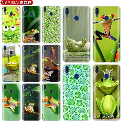 Soft Silicone Phone Case For Huawei Honor 30 20 Pro 10 9 Lite 30s 20i 10i 9a 8a 7a 8x Cover Funny frog