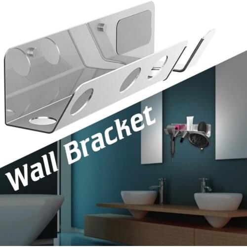 Bathroom Organizers Home Storage Hanger Holder Hair Dryer Rack Organizer Wall Mount Bracket For Dyson