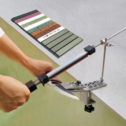 Professional sharpener New improved Fixed angle sharpener knife sharpener Sharpening system White corundum oil stone