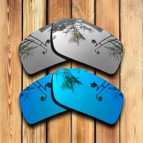 100% Precisely Cut Polarized Replacement Lenses for Gascan Sunglasses Chrome & Blue Combine Options
