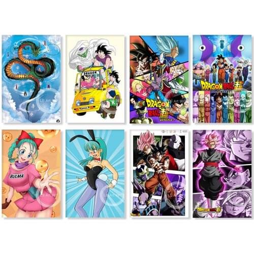 Anime Dragon Ball Super Wall Art Poster Canvas Painting and Children Living Room Hoom Decoration Prints Cuadros