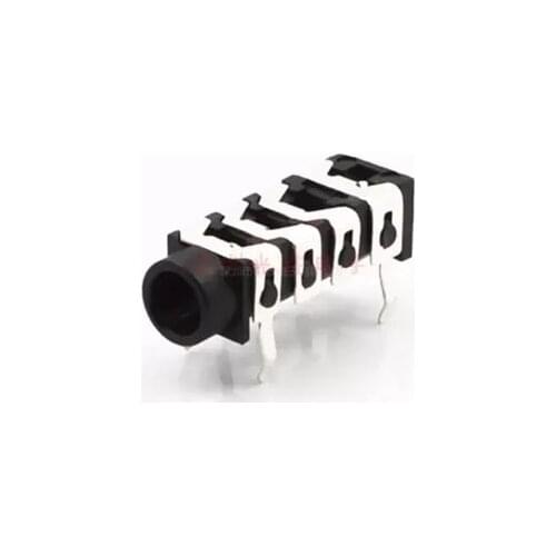 10PCS/Lot 3.5MM headphone jack audio jack PJ-313B 6 pin DIP MP3 Accessories PJ313B
